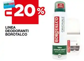 Coop LINEA DEODORANTI BOROTALCO offerta