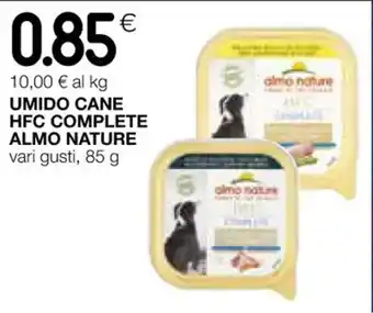 Coop UMIDO CANE HFC COMPLETE ALMO NATURE vari gusti, 85 g offerta