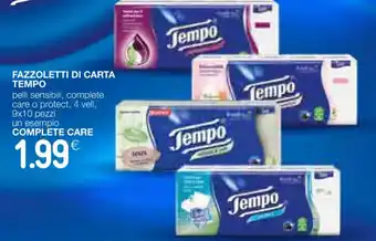 Coop FAZZOLETTI DI CARTA TEMPO offerta