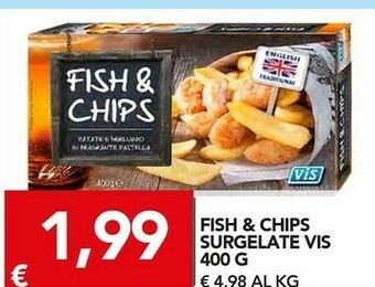 Fish & Chips Surgelate Vis