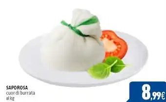 SAPOROSA cuor di burrata al kg