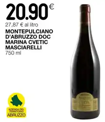 MONTEPULCIANO D'ABRUZZO DOC MARINA CVETIC MASCIARELLI 750 ml