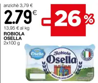 Coop ROBIOLA OSELLA 2x100 g offerta