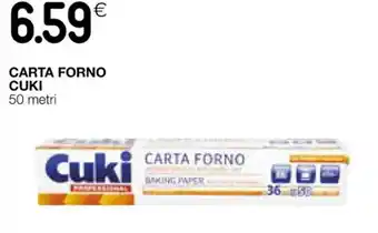 Coop CARTA FORNO CUKI 50 metri offerta