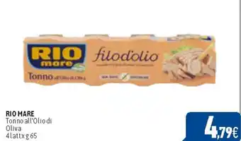 C+C Cash and Carry RIO MARE Tonno all'Olio di Oliva 4lattx g 65 offerta