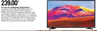 Coop TV LED 32" SAMSUNG UE32T5372C offerta