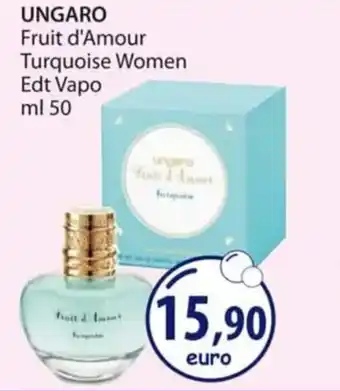 Acqua & Sapone UNGARO Fruit d'Amour Turquoise Women Edt Vapo ml 50 offerta