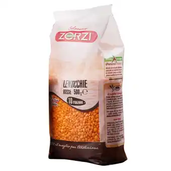 Qui Discount LENTICCHIE ROSSE ZORZI 500 g offerta