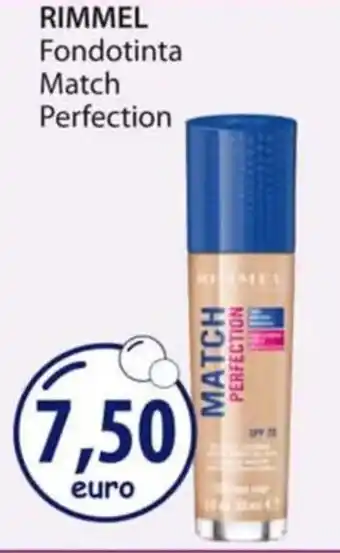 Acqua & Sapone RIMMEL Fondotinta Match Perfection offerta