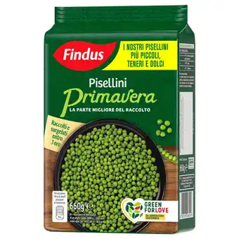 Qui Discount PISELLINI PRIMAVERA FINDUS 660 GR offerta