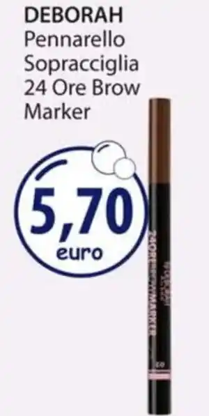Acqua & Sapone DEBORAH Pennarello Sopracciglia 24 Ore Brow Marker offerta