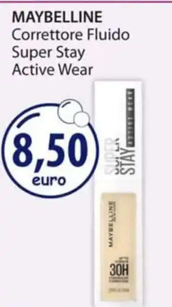 Acqua & Sapone MAYBELLINE Correttore Fluido Super Stay Active Wear offerta