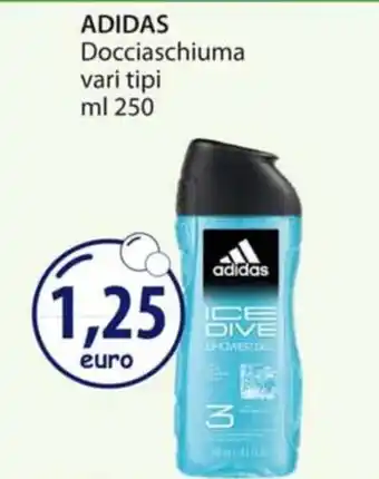 Acqua & Sapone ADIDAS Docciaschiuma vari tipi ml 250 offerta