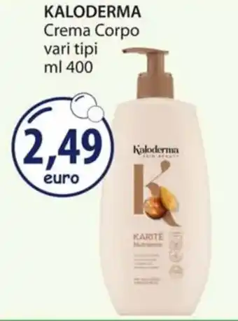 Acqua & Sapone KALODERMA Crema Corpo vari tipi ml 400 offerta
