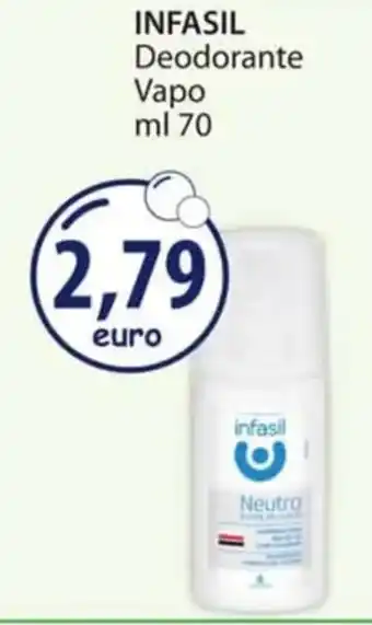 Acqua & Sapone INFASIL Deodorante Vapo ml 70 offerta