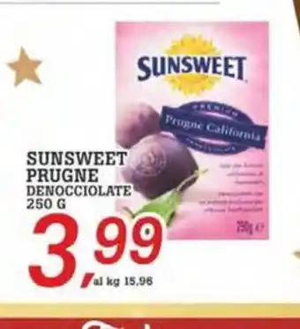 SUNSWEET PRUGNE DENOCCIOLATE 250 g
