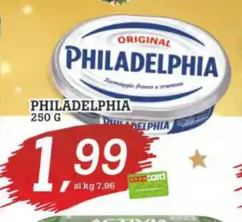 Coop Superstore PHILADELPHIA 250 g offerta