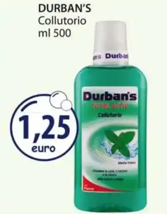 Acqua & Sapone DURBAN'S Collutorio ml 500 offerta
