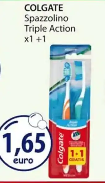 Acqua & Sapone COLGATE Spazzolino Triple Action x1 +1 offerta