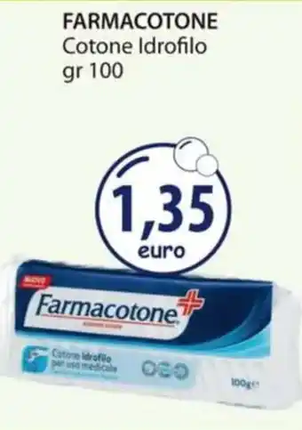 Acqua & Sapone FARMACOTONE Cotone Idrofilo gr 100 offerta