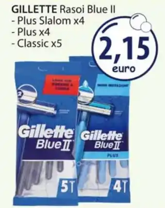 Acqua & Sapone GILLETTE Rasoi Blue II offerta