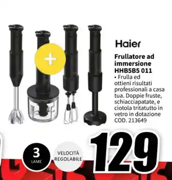 MediaWorld Haier Frullatore ad immersione HHB5B5 011 offerta