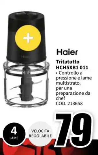 MediaWorld Haier Tritatutto HCH5XB1 011 offerta