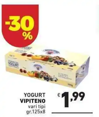 Vipiteno Yogurt 125gr x 8