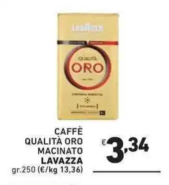 Ok Market Lavazza Caffè Qualità Oro Macinato 250gr offerta