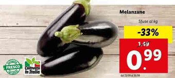 Lidl Melanzane offerta