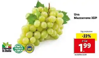 Uva Mazzarrone IGP 1kg