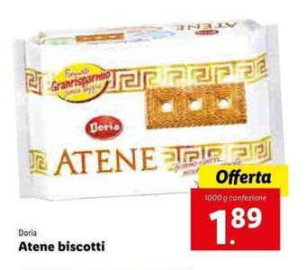 Doria Atene biscotti 1000g