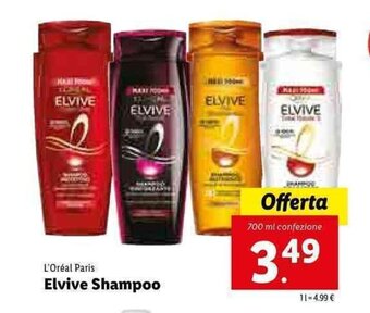 L'Oréal Paris Elvive Shampoo 700ml