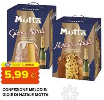 Oasi CONFEZIONE MELODIE/ GIOIE DI NATALE MOTTA offerta