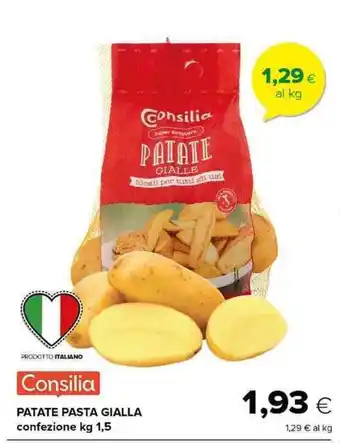 Oasi PATATE PASTA GIALLA confezione kg 1,5 offerta