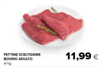 Oasi FETTINE SCELTISSIME BOVINO ADULTO offerta
