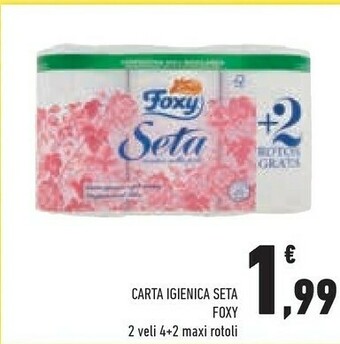 Conad Superstore Foxy Carta Igienica Seta offerta