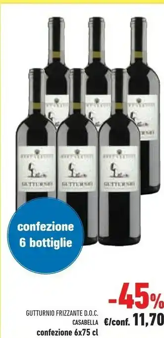 Conad Superstore Casa Bella - Gutturnio 750 G(ml) offerta