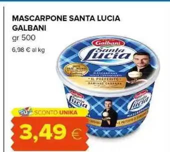 MASCARPONE SANTA LUCIA GALBANI gr 500
