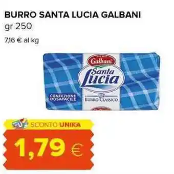 Oasi BURRO SANTA LUCIA GALBANI gr 250 offerta