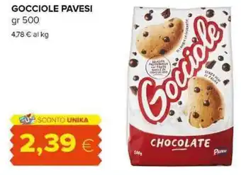 Oasi GOCCIOLE PAVESI gr 500 offerta