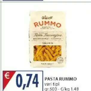 Mercatò Rummo Pasta Mista N. 74 500 G(ml) offerta