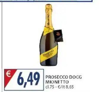 Mercatò Mionetto Prosecco Docg offerta