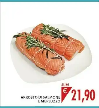 Arrosto Di Salmone E Merluzzo
