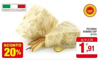 Gran mercato PECORINO ROMANO DOP offerta