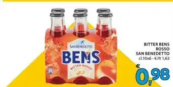San Benedetto Bitter Bens Rosso