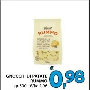 Mercatò Rummo Gnocchi Di Patate 500 G(ml) offerta