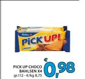 Bahlsen Bahlsen - Pick Up! Choco 112 g(ml)