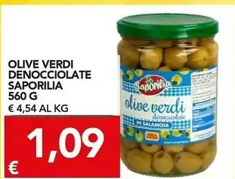 Saporilia Olive Verdi Denocciolate