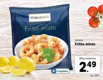 Lidl Italiamo Fritto misto 300g offerta